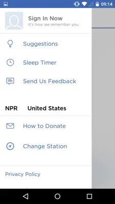 NPR One android App screenshot 2